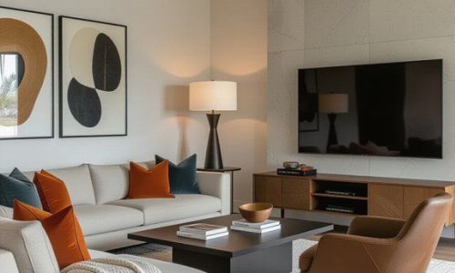 Contemporary Living Area 1