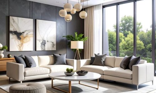 Contemporary Living Area 3