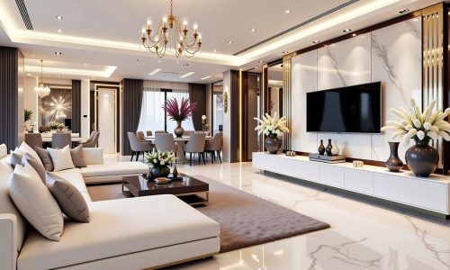 Luxury Living Area 1